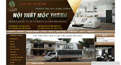 Desktop Screenshot of noithatmocthanh.com